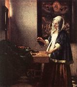 Jan Vermeer, Woman Holding a Balance